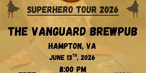 Hampton, VA - The Vanguard Brewpub Too Hot For Leather with Los Dragtones