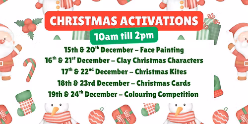 Waikiki Village Shopping Centre FREE Christmas Activations