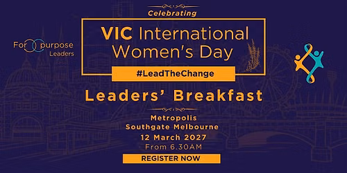 VIC  International Women's Day 2027  - Leaders' Breakfast