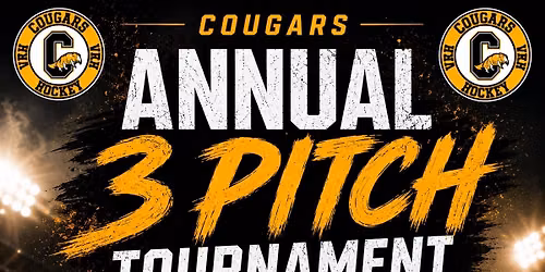 Cougars Annual 3 Pitch Tournament