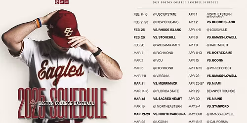 Parking Boston College Eagles at North Carolina Tar Heels Baseball