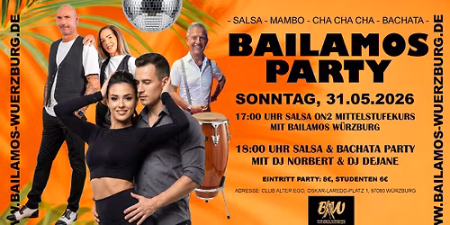 Bailamos Salsa & Bachata Party 