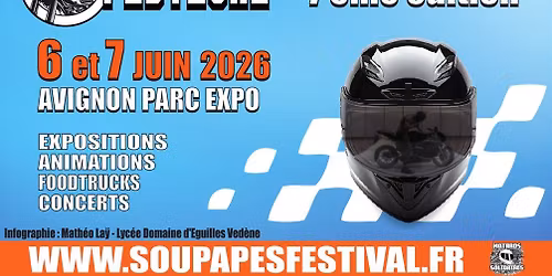 SOU'PAPES FESTIVAL 2026 le salon de la moto 7\u00e8me \u00e9dition