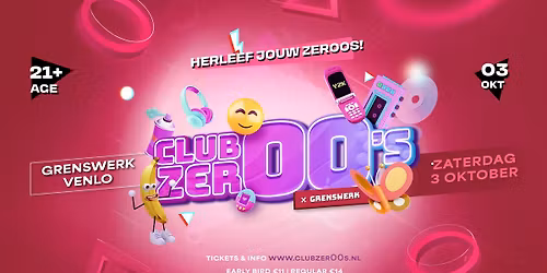 Club Zer00s X Grenswerk, Venlo
