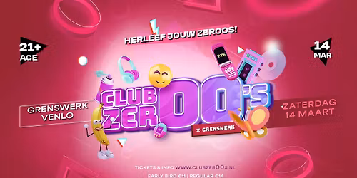 Club Zer00s X Grenswerk, Venlo