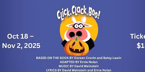 CLICK, CLACK, BOO!: A Tricky Treat