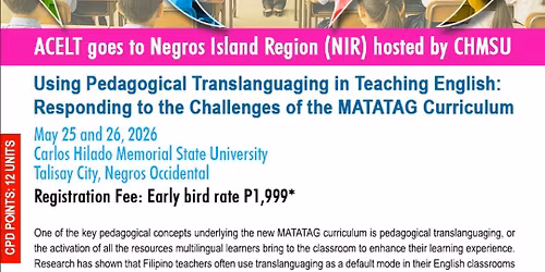 ACELT GOES TO NIR