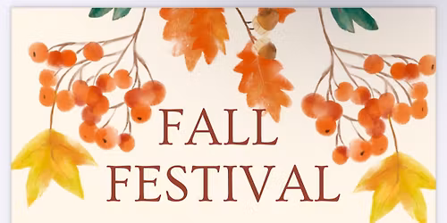 Fall Festival Pop Up Market