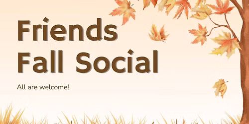 Friends of the Library Fall Social