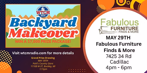 Fabulous Furniture Finds & More - WTCM Backyard Makeover