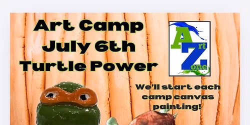 Summer Art Camp: Turtle Power