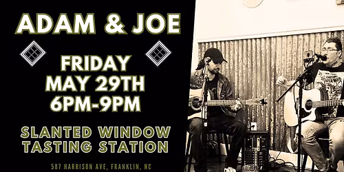 LIVE MUSIC - Adam & Joe