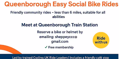 Queenborough Easy Social Bike Ride 