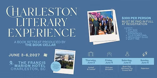 The Charleston Literary Escape Book Retreat