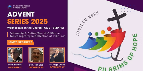 Advent Series 2025 : JUBILEE YEAR OF HOPE