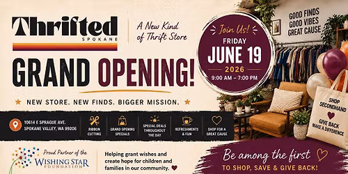 Thrifted Spokane Grand Opening Celebration