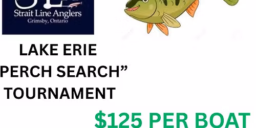 LAKE ERIE PERCH SEARCH TOURNAMENT