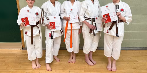 Club winter kyu grading