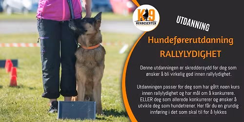 Hundef\u00f8rerutdanning - RALLYLYDIGHET