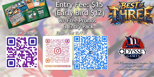 Pokemon TCG April League Challenge (Best-of-three) @ Odyssey Games Pasadena