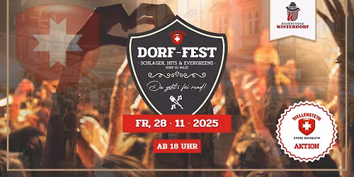 Wellensteyn Dorf-Fest \u2013 Da geht\u2019s fei rund!
