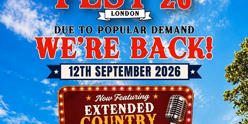 Rhinestone Fest: London, September 12th
