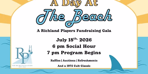 A Day at the Beach: A Richland Players Fundraising Gala