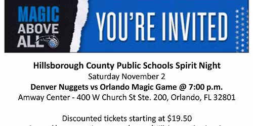 Orlando Magic at Denver Nuggets Tickets