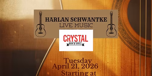 Live Music- HARLAN!!