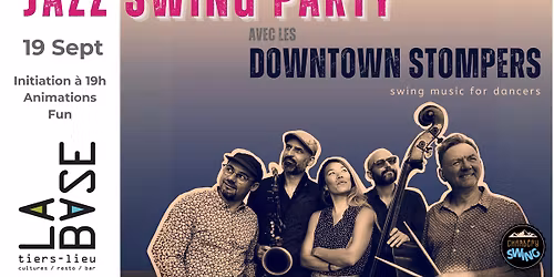 Jazz Swing Party - Downtown Sompers - 19 sept