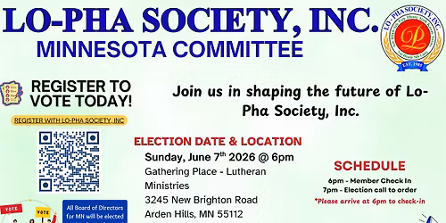 Lo-Pha Society Minnesota 2026 Election