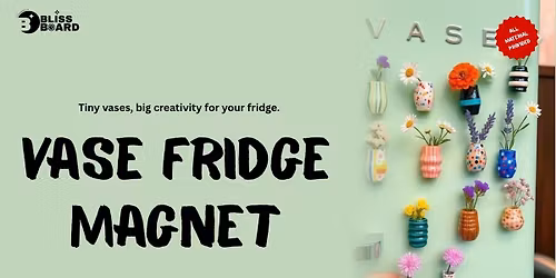 Vase Fridge Magnet