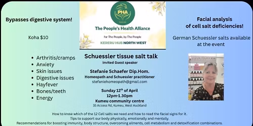 Schuessler tissue Salts Talk with Stefanie