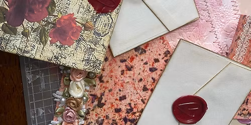 Make and Take Journal - Includes a Glass of Wine Too!