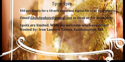 Family Portraits with Krampus! 