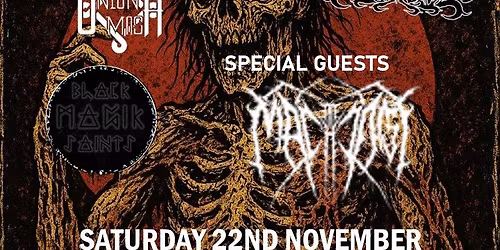 NEW METAL ALLDAYER: Foul Body Autopsy, Machinist, Omega Throne, Gnawing Hunger, Rattlesnakes,