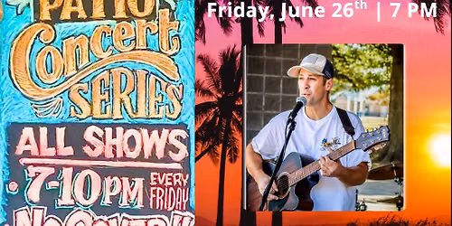 Crusens Friday Night Patio Concert Series \u2014 Live Music by Shawn \u201cSmitty\u201d Smith