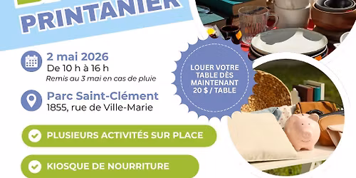 Bazar Printanier et Bouge-o-Thon