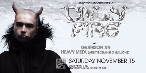 Only Fire at the Magic Stick - Detroit, MI