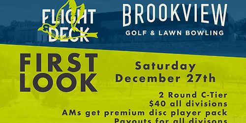 First Look @ Brookview PDGA C-Tier