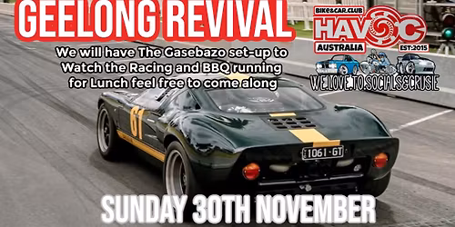 Geelong Riviel Sunday BBQ By Havoc Bike&Car.Club