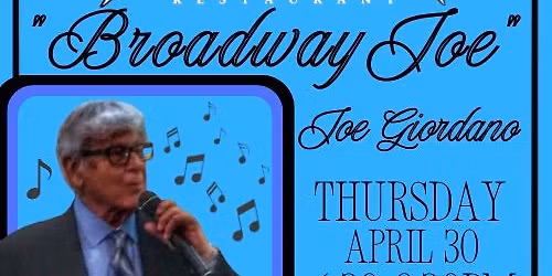 Live Music at Six Paupers by \u201cBroadway Joe\u201d (Joe Giordano)