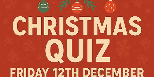 Crookham Street\u2019s Christmas Quiz \ud83c\udf84\ud83c\udf85