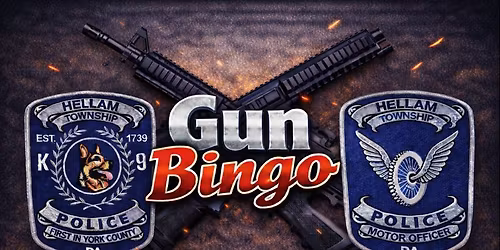 Hellam Police Gun Bingo