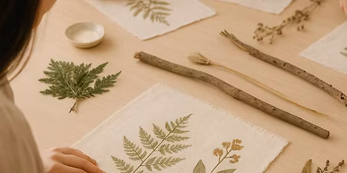 Warsztaty botanicznego malowania na p\u0142\u00f3tnie \u2013 stw\u00f3rz w\u0142asn\u0105 dekoracj\u0119 \u015bcienn\u0105!