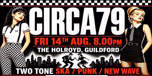 TWO TONE SKA, NEW WAVE & PUNK: CIRCA79 Live @ The Holroyd, Guildford. Music\/band. Jam Clash Specials