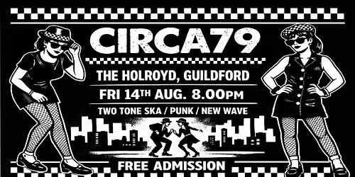TWO TONE SKA, NEW WAVE & PUNK: CIRCA79 Live @ The Holroyd, Guildford. Music\/band. Jam Clash Specials