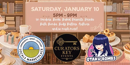 Books & Bakes Market