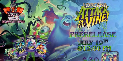Attack of the Vine PreRelease