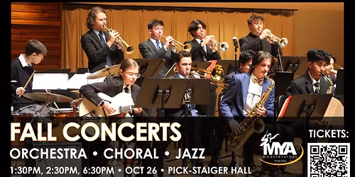 Fall Concerts (All Ensembles)